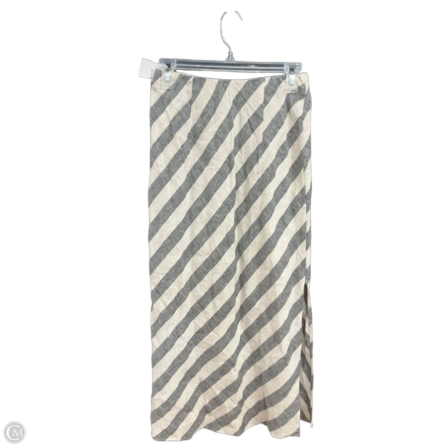 Skirt Midi By J. Crew In Striped Pattern, Size: 0