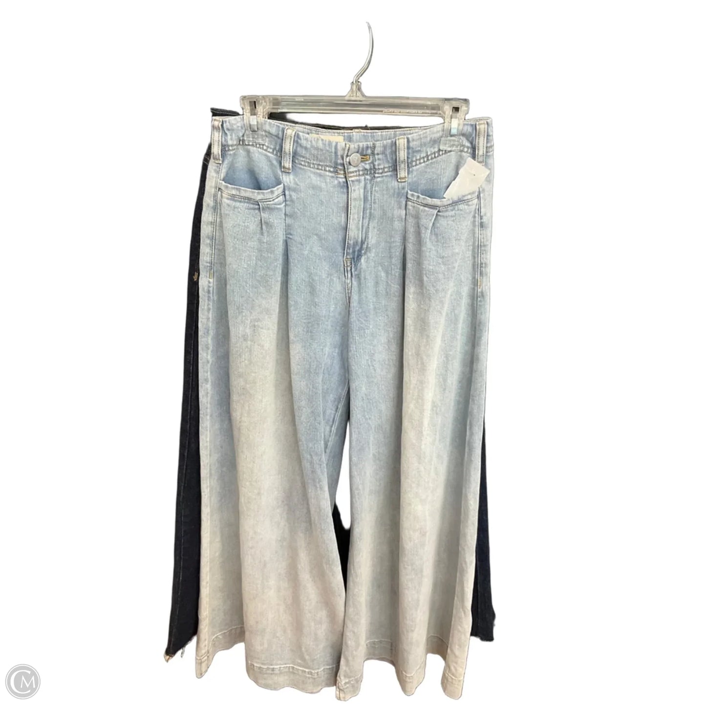 Jeans Flared By Pilcro In Blue Denim, Size: 4