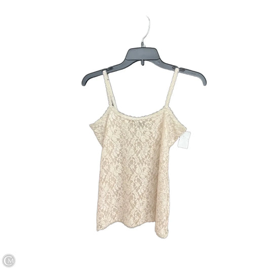 Top Sleeveless By White House Black Market In Tan, Size: Xs