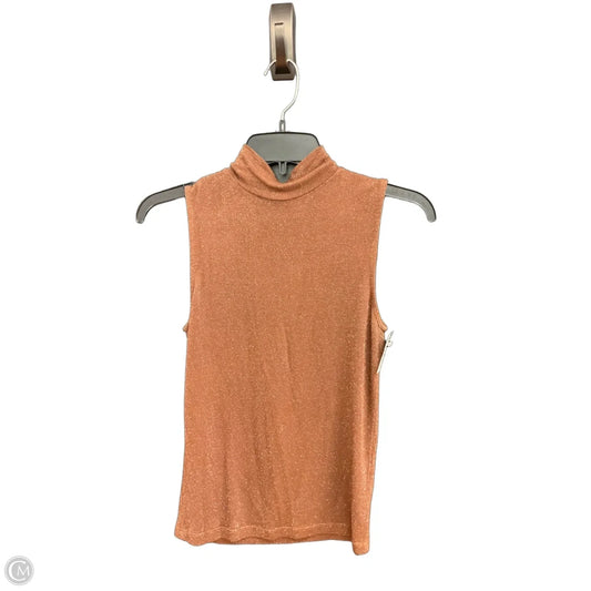 Top Sleeveless By Project Social Tee In Brown, Size: M
