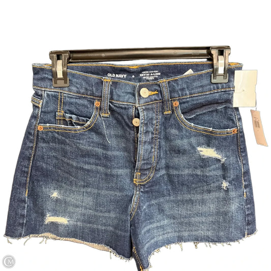 Shorts By Old Navy In Blue Denim, Size: 0