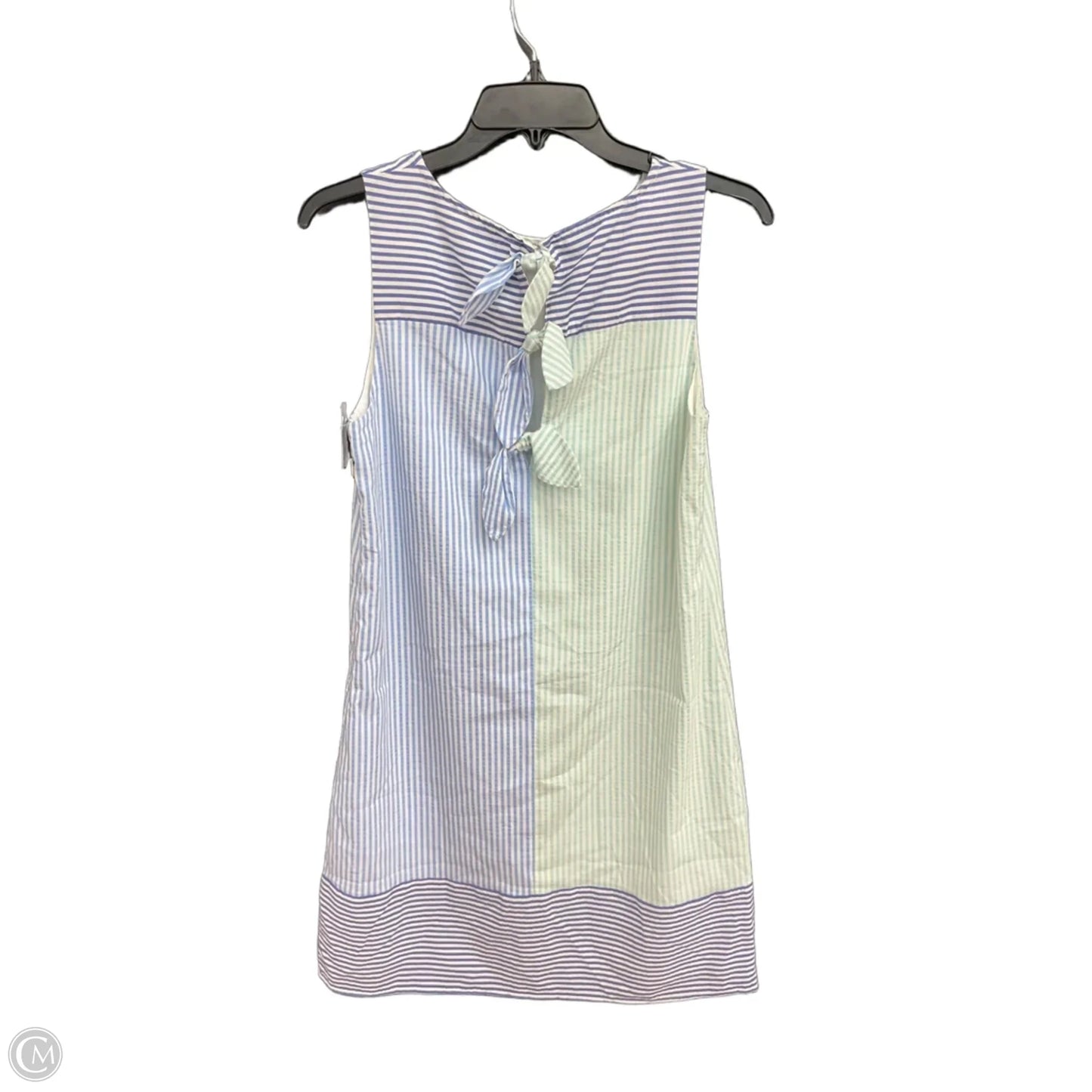 Dress Casual Midi By Vineyard Vines In Striped Pattern, Size: 2