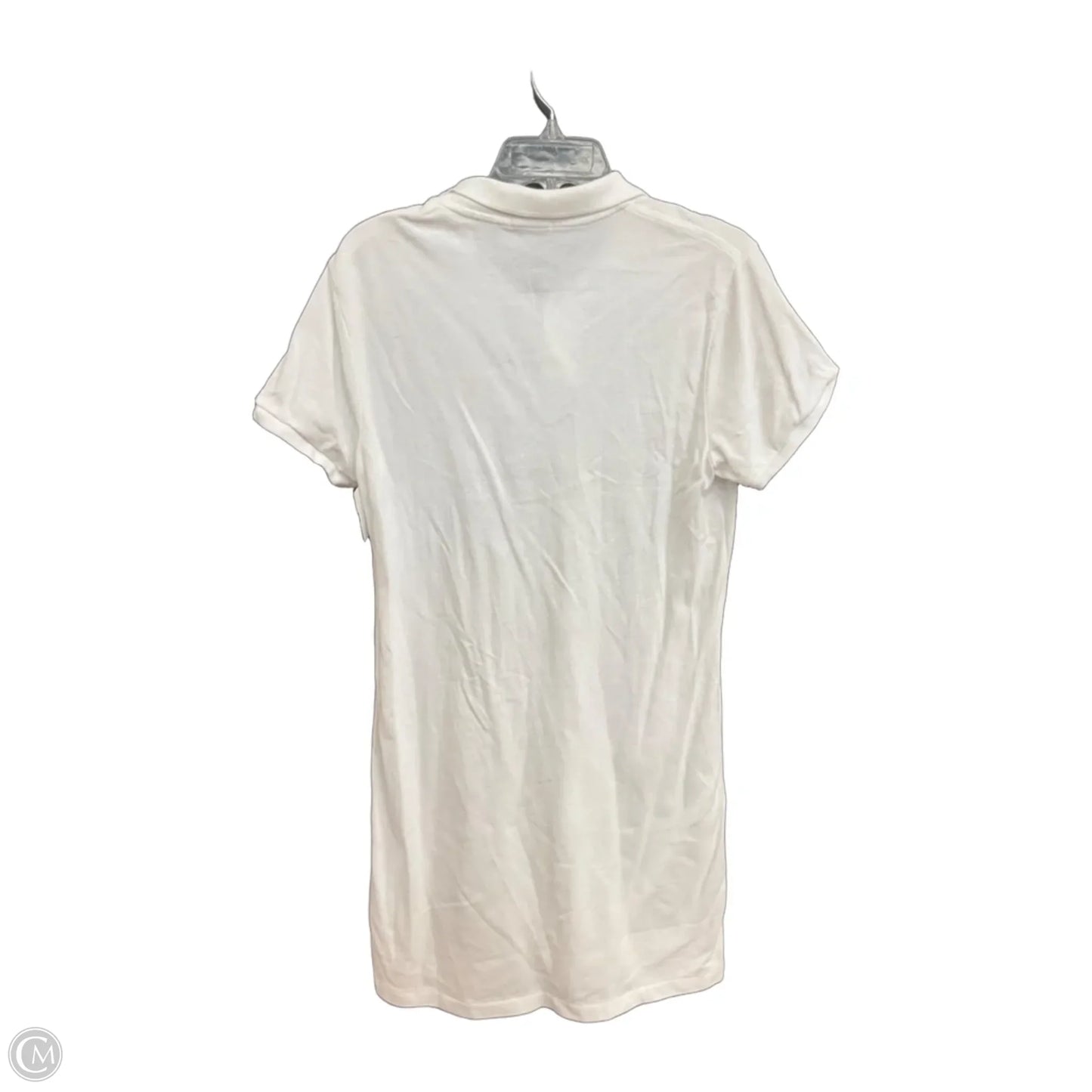 Dress Casual Midi By Polo Ralph Lauren In White, Size: L