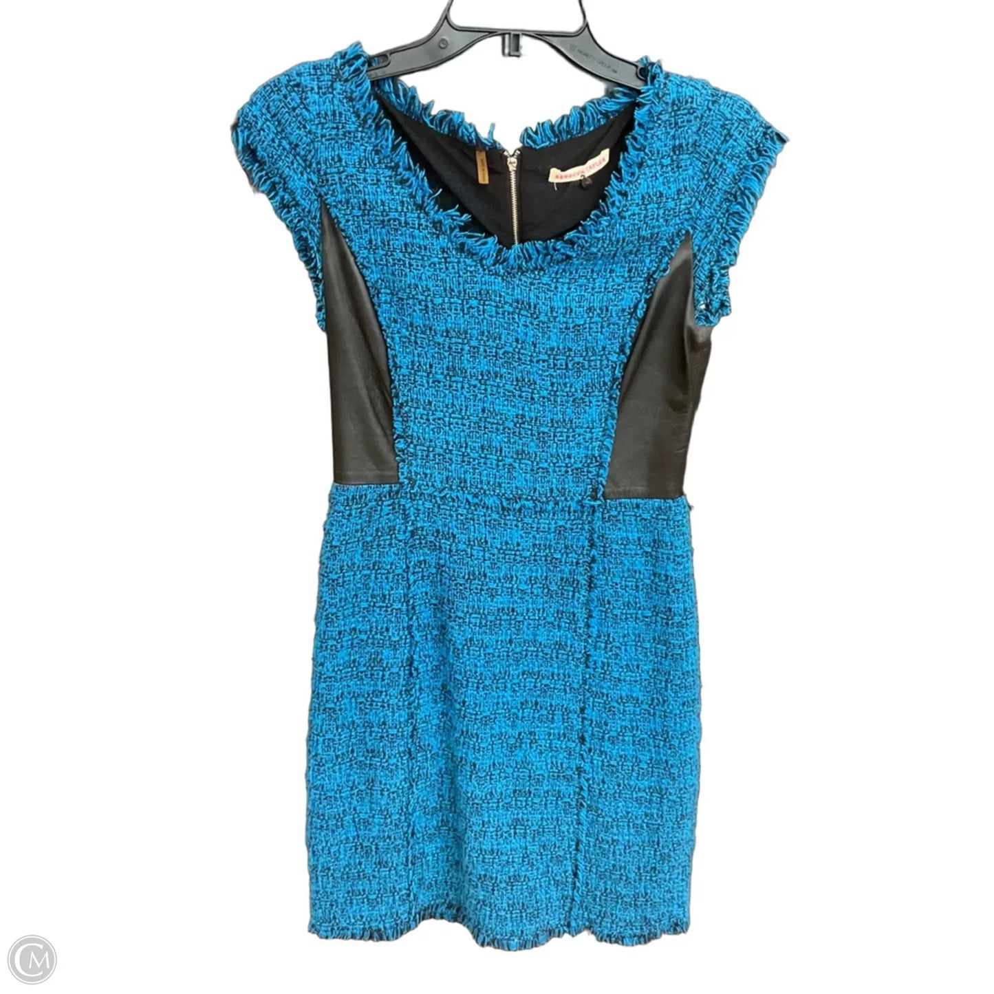 Dress Casual Short By Rebecca Taylor In Blue, Size: S