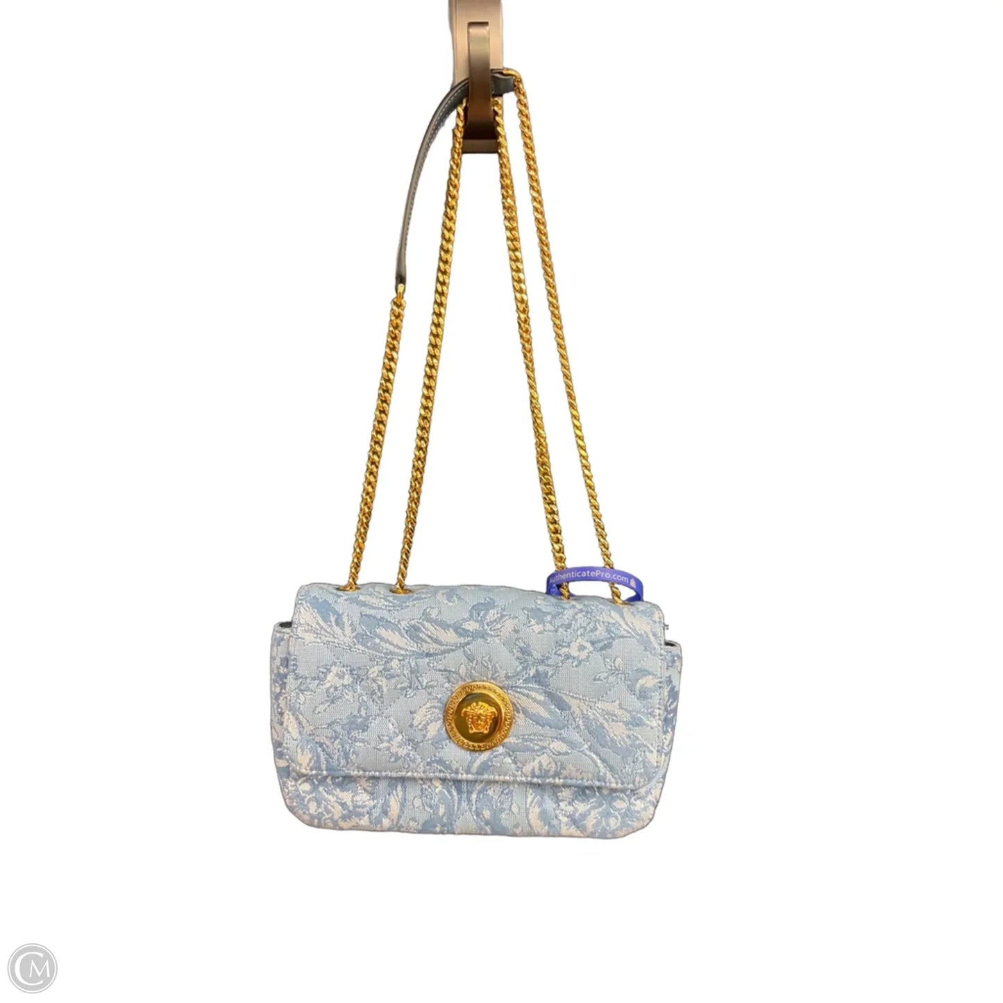 Handbag Luxury Designer By Versace, Size: Medium