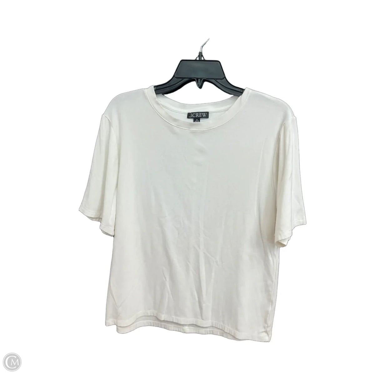 Top Short Sleeve Basic By J. Crew In White, Size: Xl