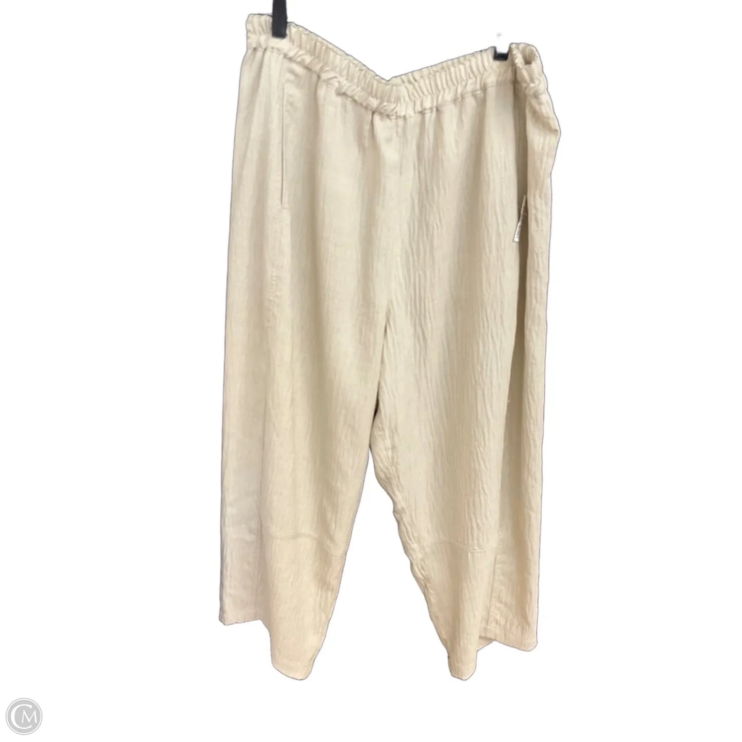 Pants Lounge By Max Studio In Tan, Size: 18