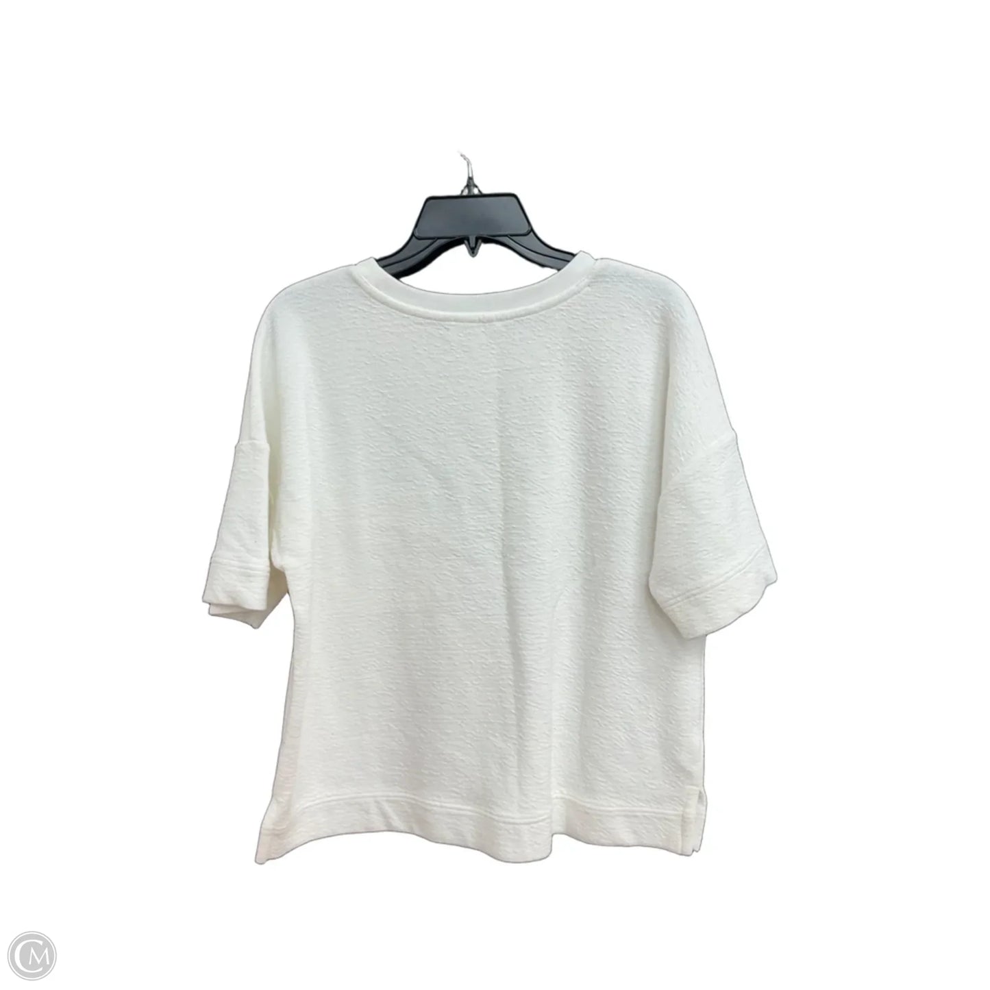 Top Short Sleeve By Haven In White, Size: M