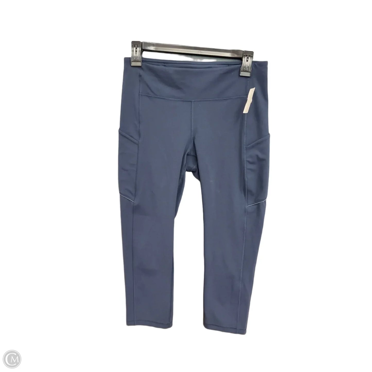 Athletic Leggings By Lululemon In Navy, Size: M