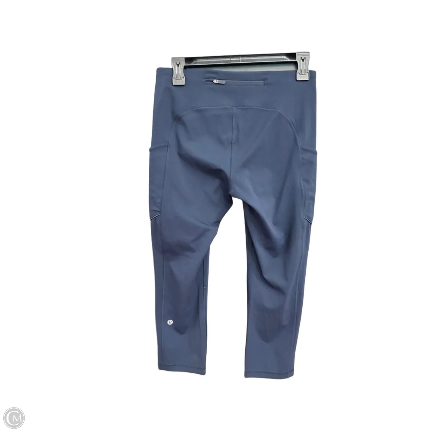 Athletic Leggings By Lululemon In Navy, Size: M