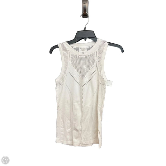 Athletic Tank Top By Athleta In White, Size: S