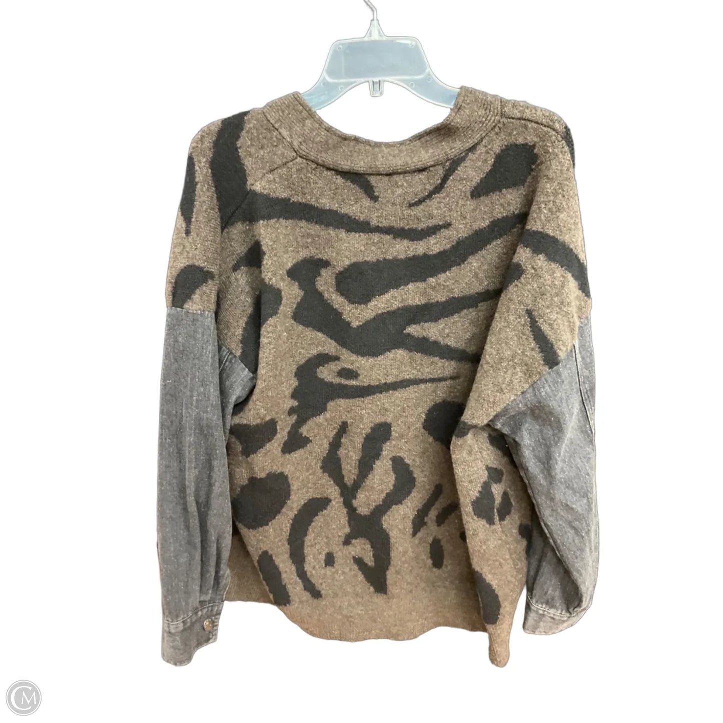 Cardigan By Lumiere In Brown, Size: M
