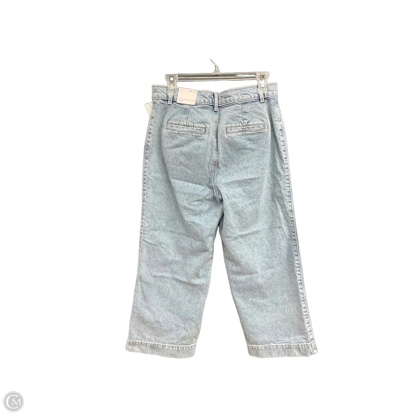 Jeans Cropped By Loft In Blue Denim, Size: 6p