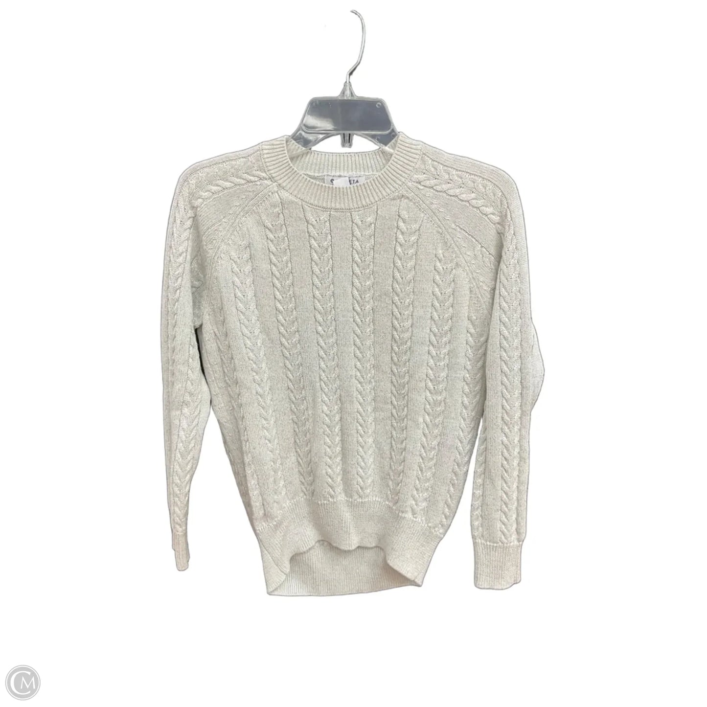 Sweater By Athleta In Silver, Size: Xxs