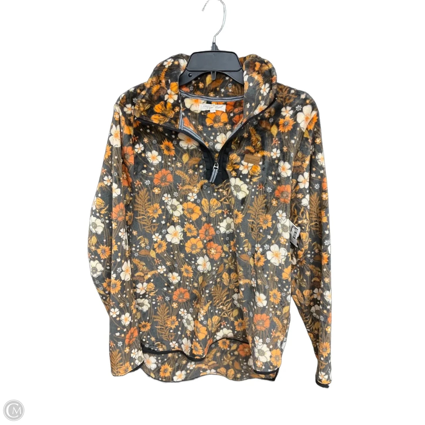 Athletic Fleece By Simply Southern In Orange, Size: L