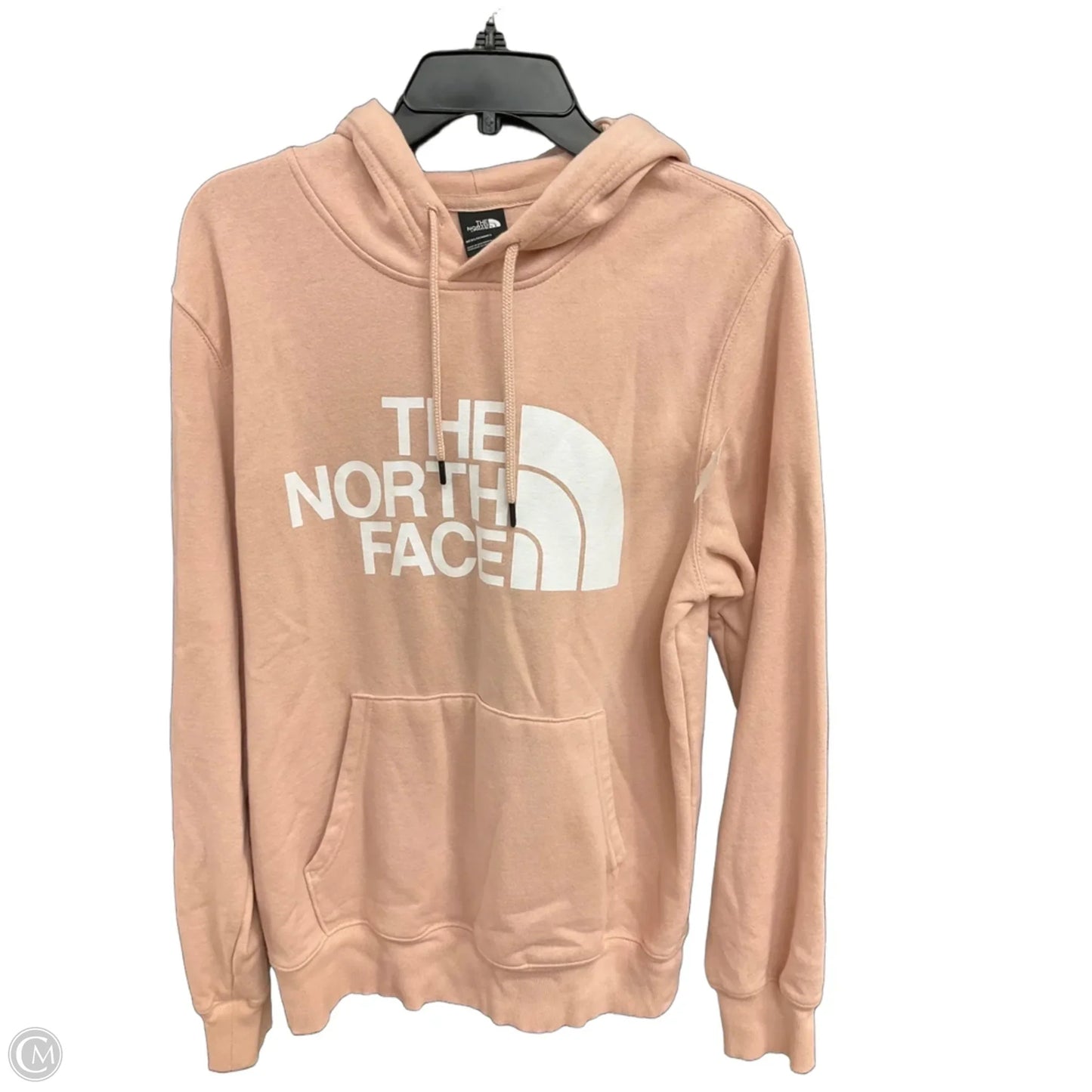 Athletic Sweatshirt Hoodie By The North Face In Pink, Size: M