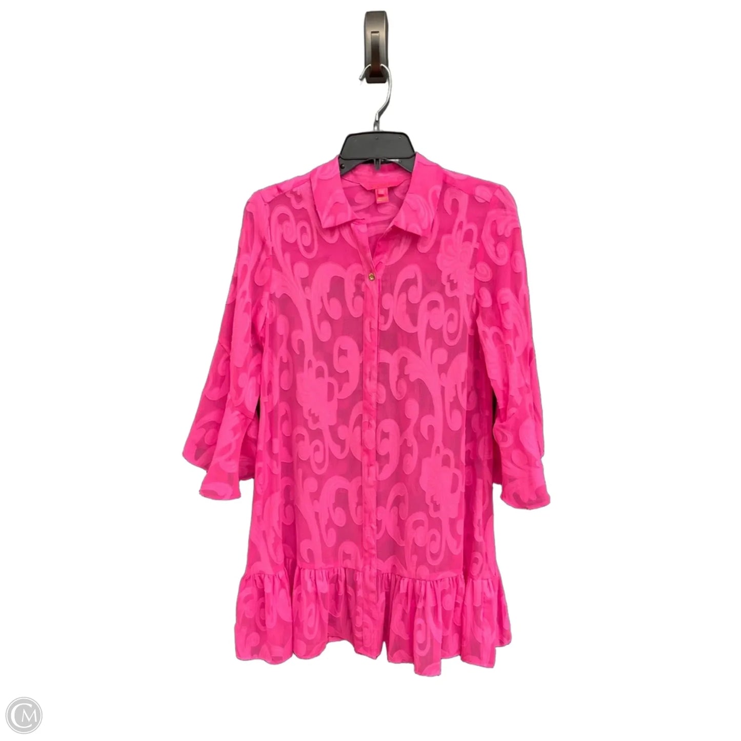 Blouse Designer By Lilly Pulitzer In Pink, Size: Xs