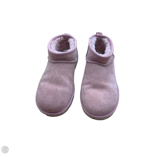 Boots Designer By Ugg In Pink, Size: 7
