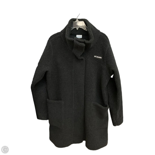 Jacket Fleece By Columbia In Black, Size: 1x