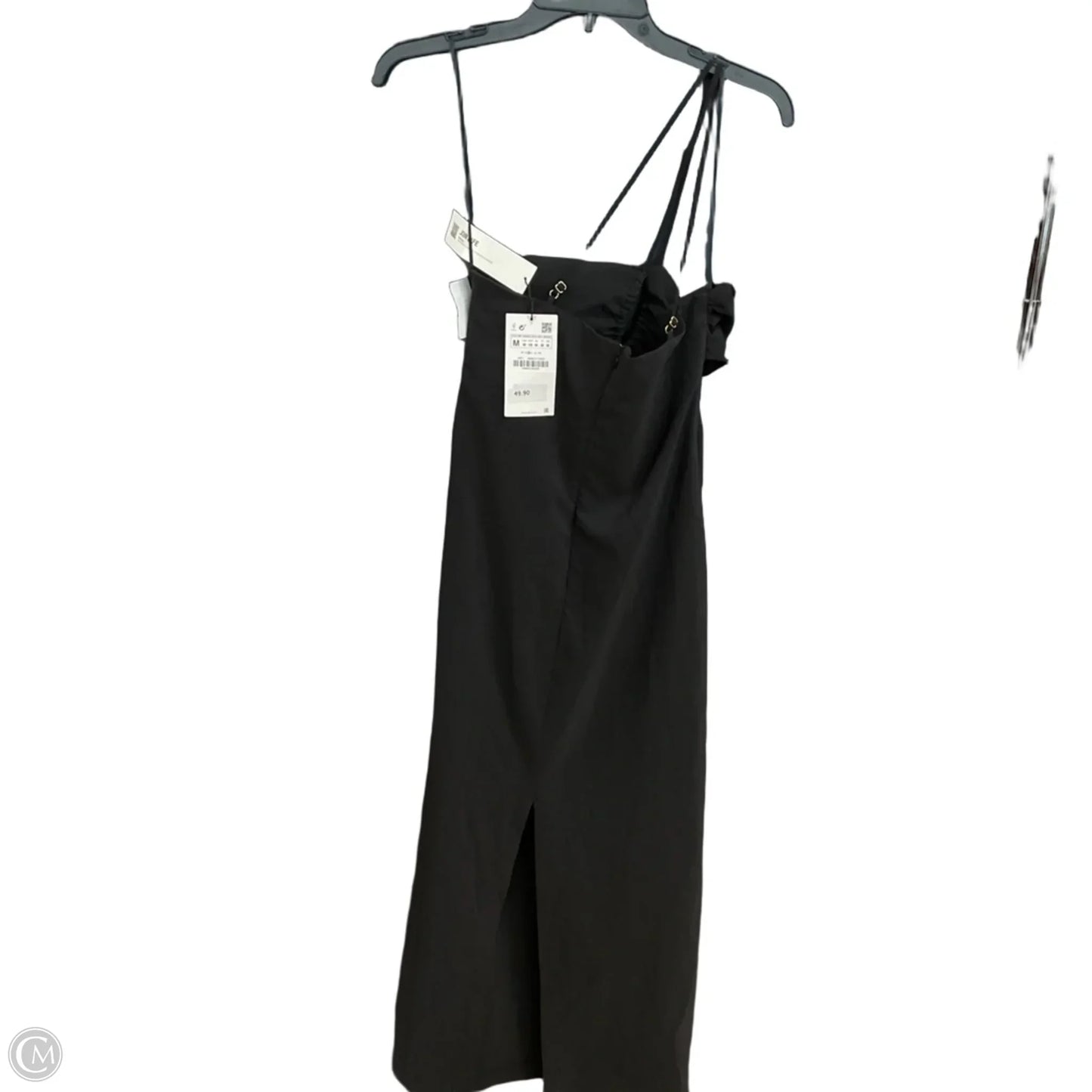 Dress Casual Maxi By Zara In Black, Size: M
