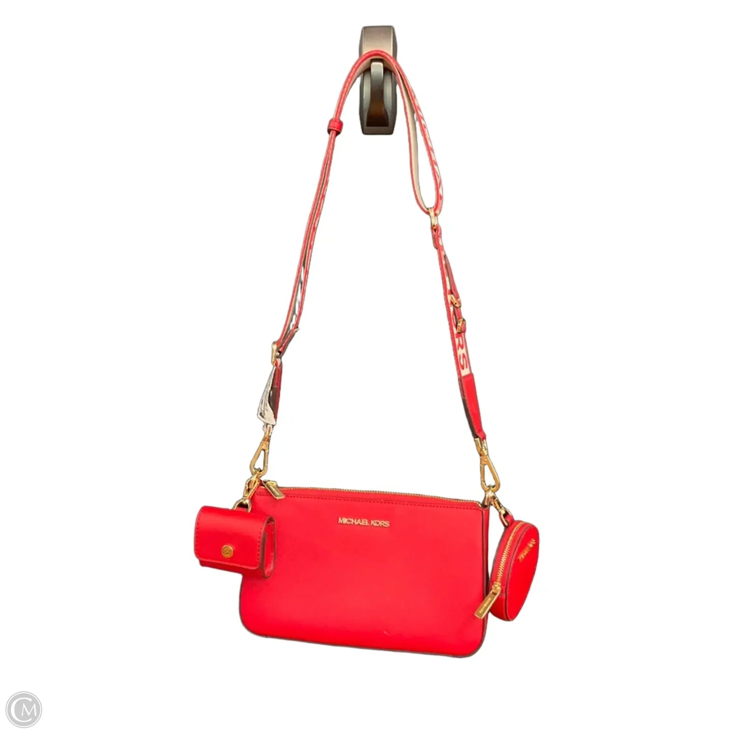 Crossbody Designer By Michael Kors, Size: Medium