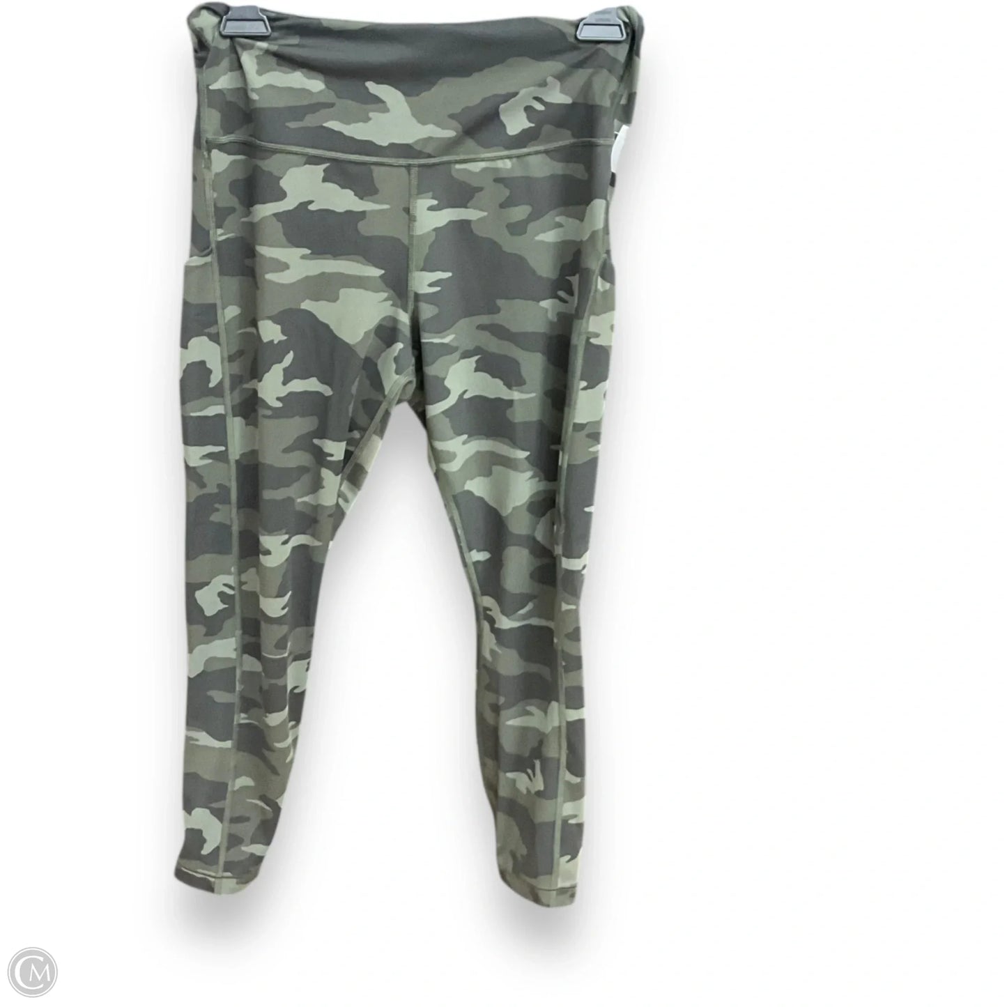 Athletic Capris By Athleta In Camouflage Print, Size: Mp