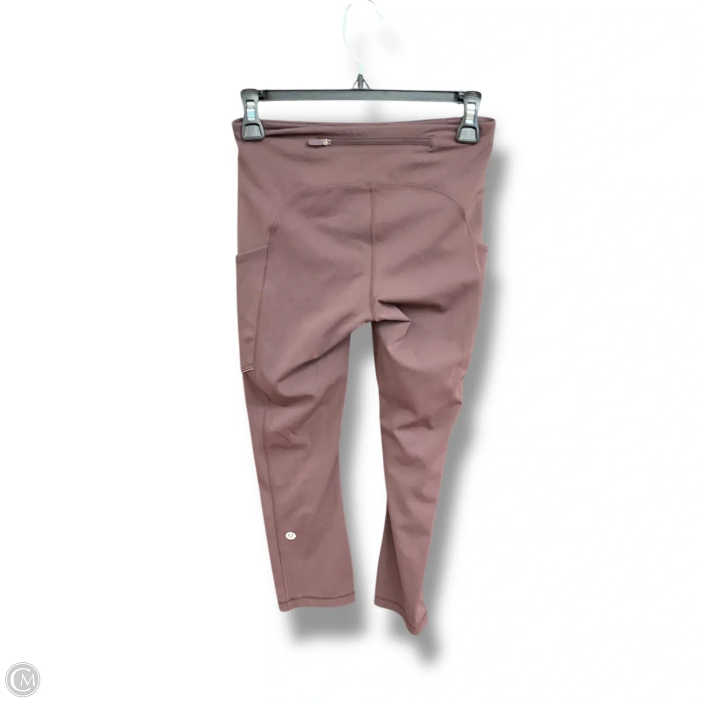 Athletic Capris By Lululemon In Brown, Size: Xs