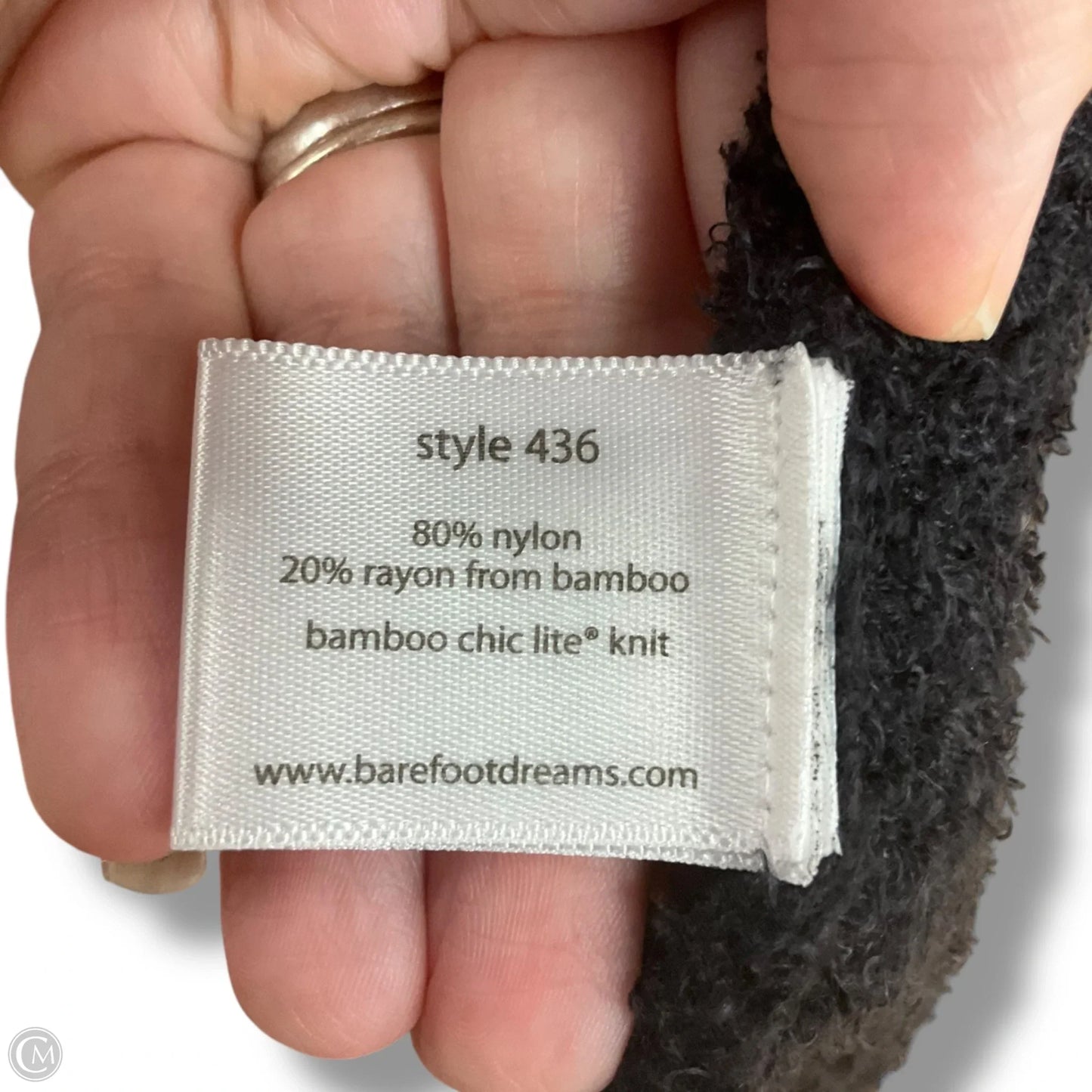 Sweater Cardigan By Barefoot Dreams In Grey & Purple, Size: L