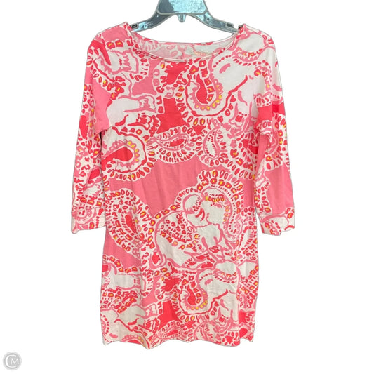 Dress Designer By Lilly Pulitzer In Pink, Size: M