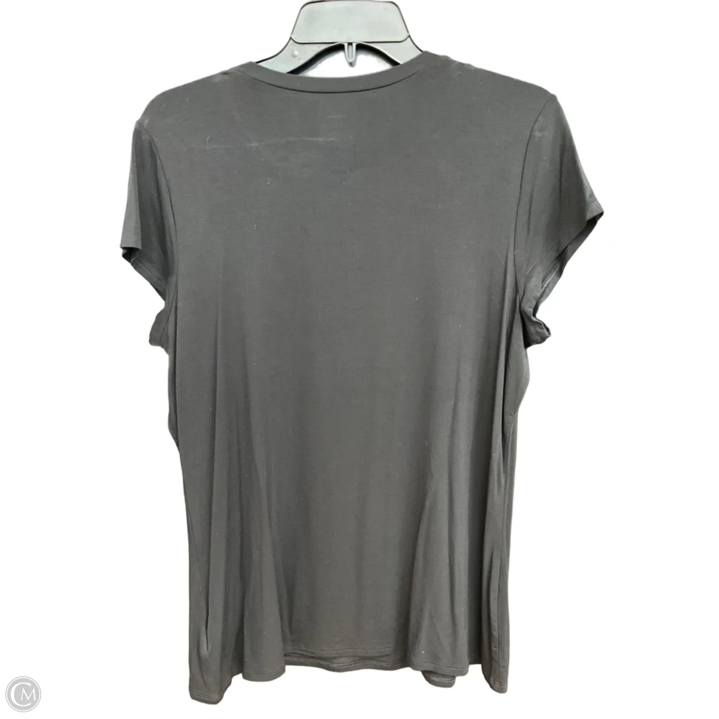 Top Short Sleeve By Express In Black, Size: Xl