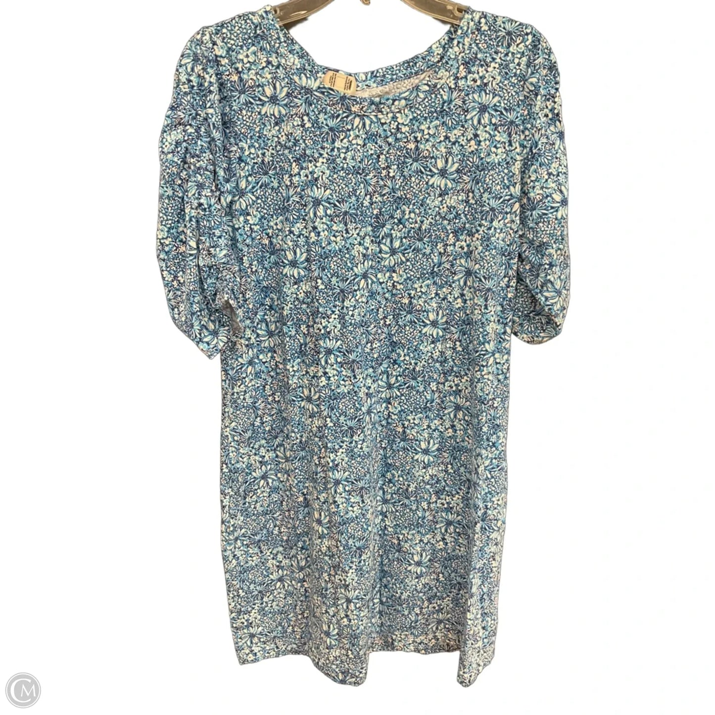 Dress Designer By Lilly Pulitzer In Blue & White, Size: Xl