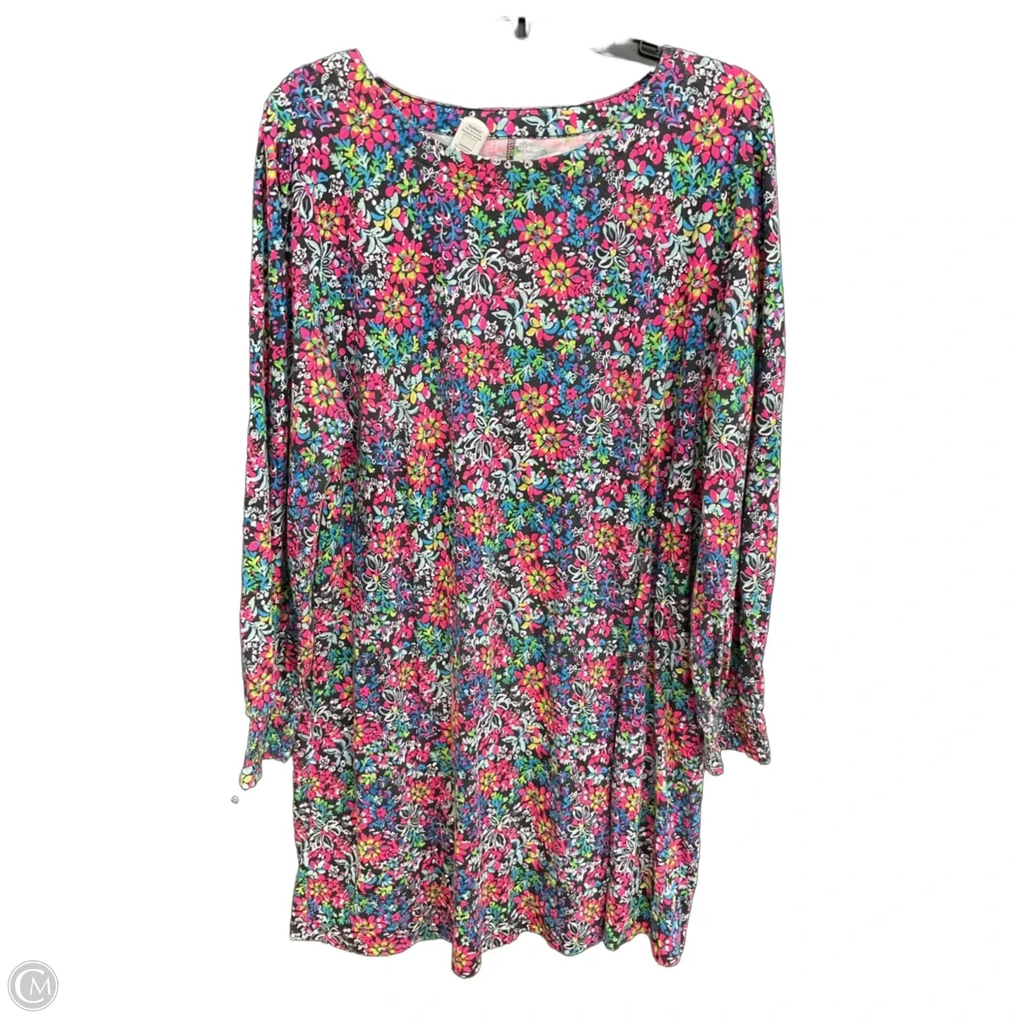 Dress Designer By Lilly Pulitzer In Floral Print, Size: 2x