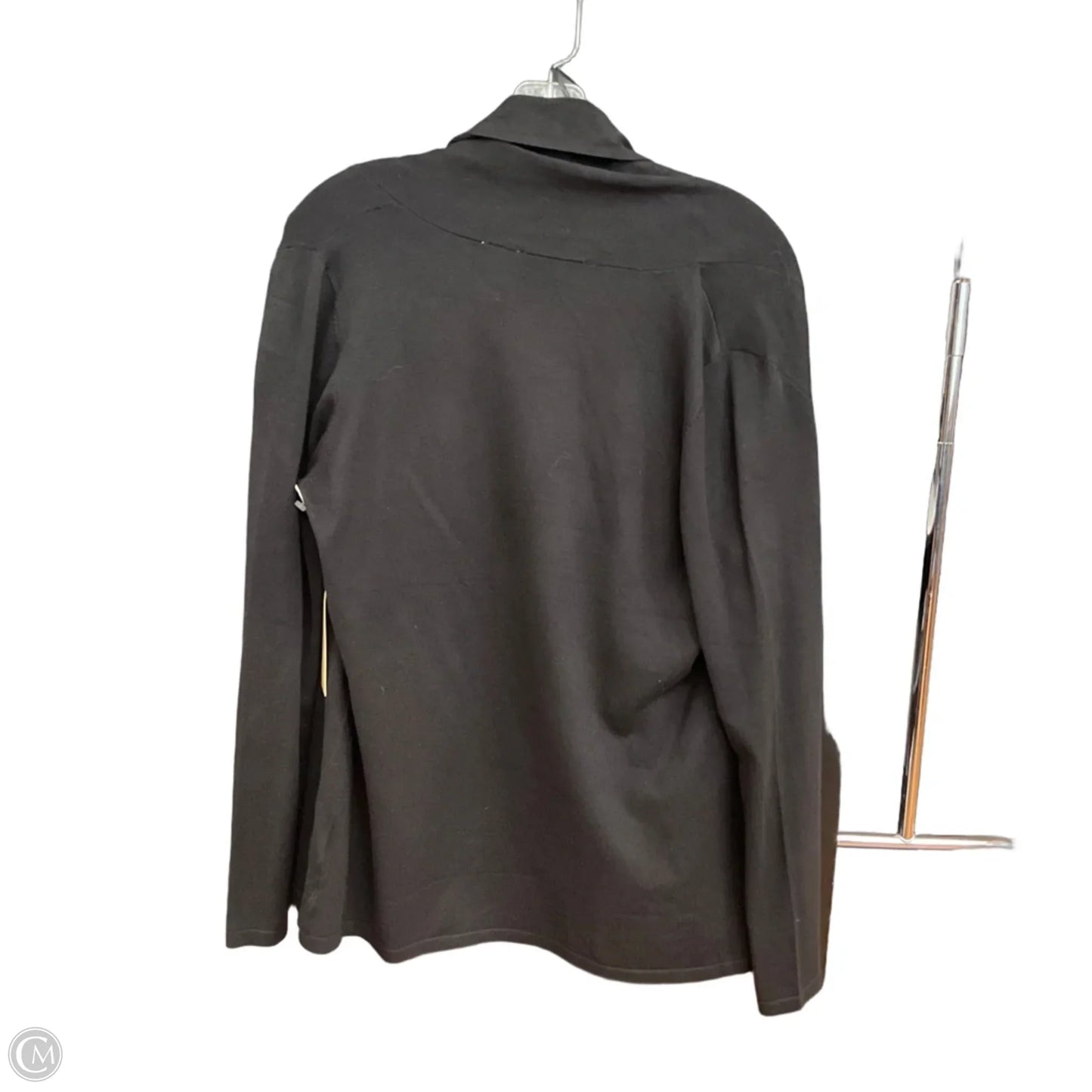 Sweater Cardigan By Cyrus In Black, Size: L