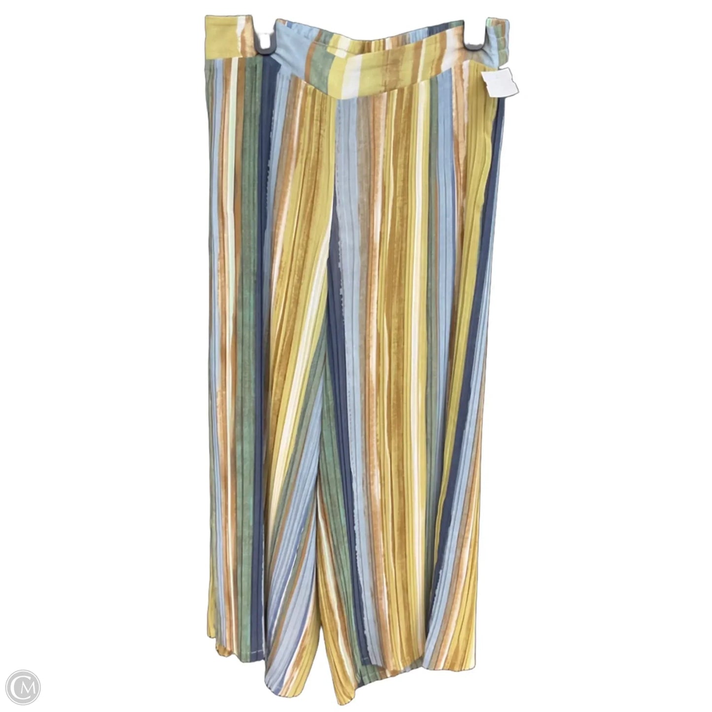 Pants Lounge By Adrianna Papell In Striped Pattern, Size: M