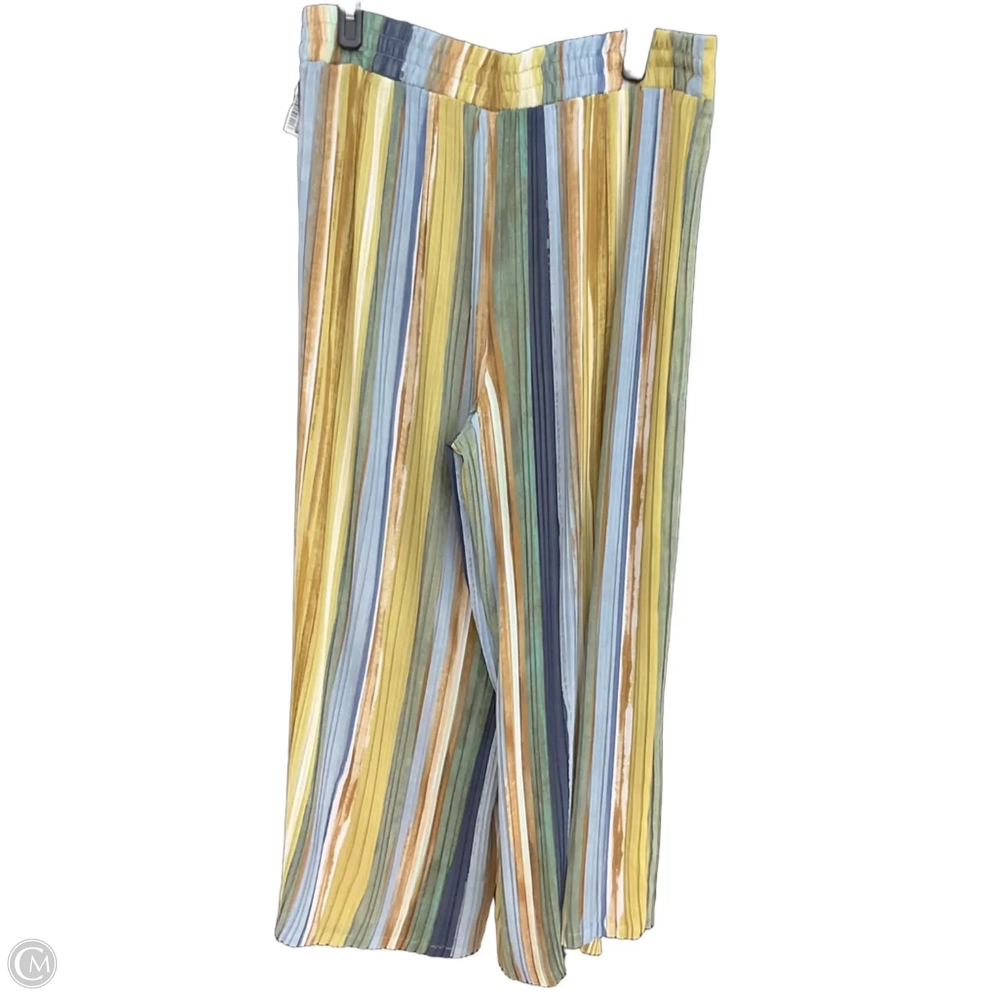 Pants Lounge By Adrianna Papell In Striped Pattern, Size: M