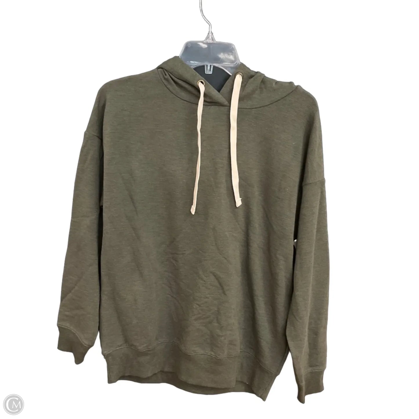 Athletic Sweatshirt Hoodie By Buffalo David Bitton In Green, Size: S