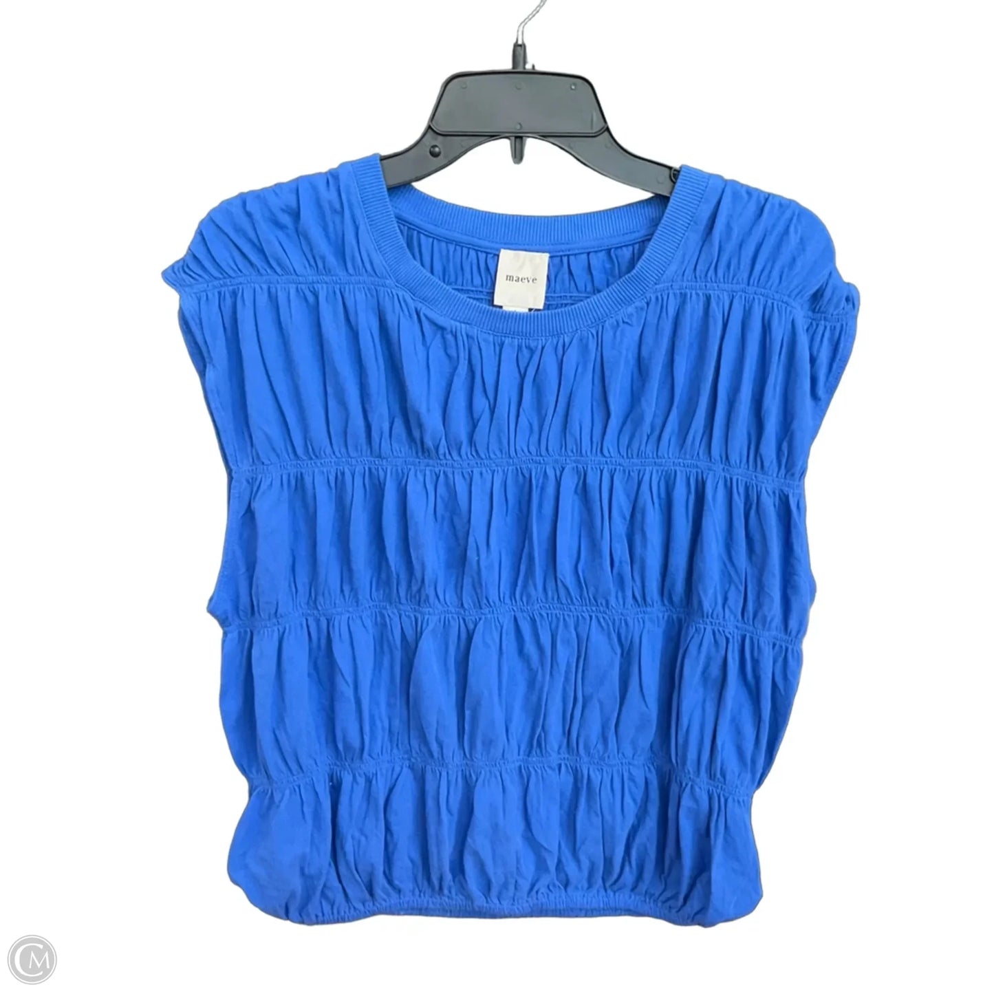 Top Sleeveless By Maeve In Blue, Size: S