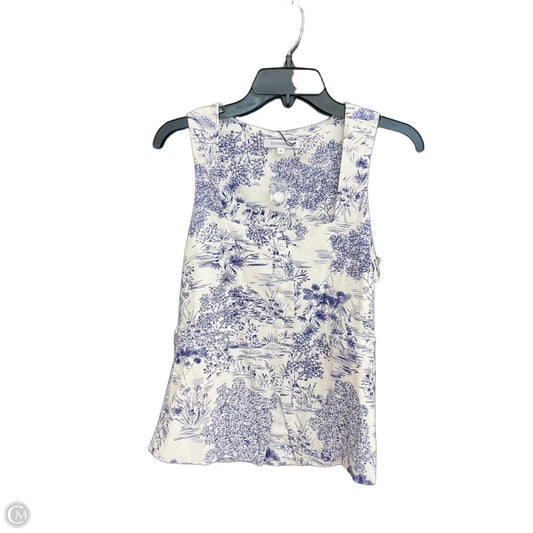 Top Sleeveless By Olivaceous In White, Size: S