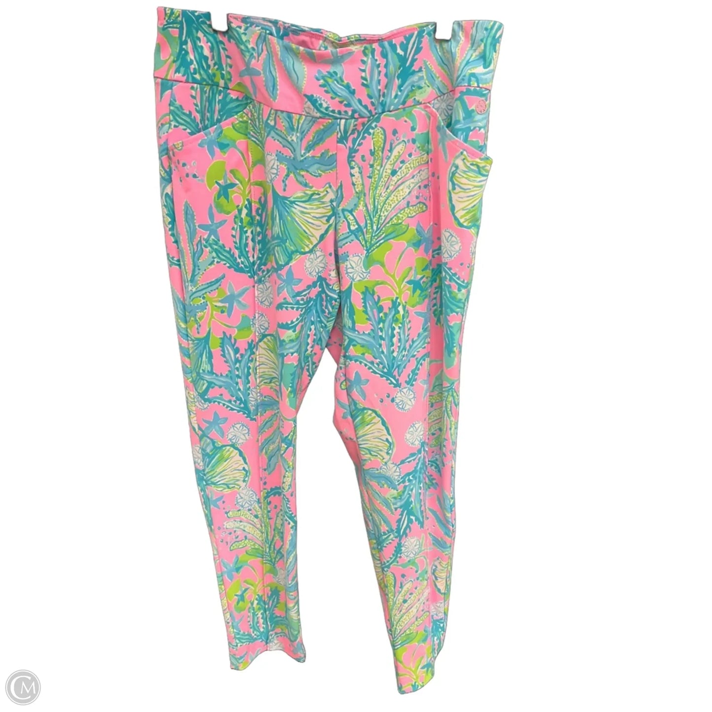 Pants Designer By Lilly Pulitzer In Paisley Print, Size: L
