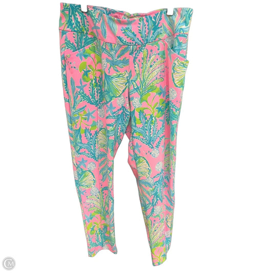 Pants Designer By Lilly Pulitzer In Paisley Print, Size: L