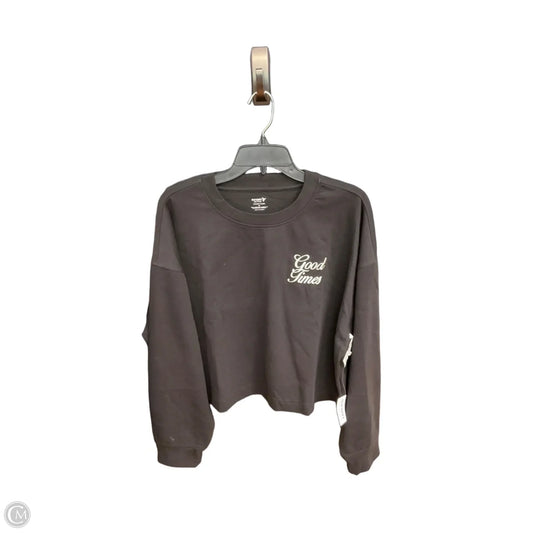 Top Long Sleeve By Old Navy In Black, Size: Xl
