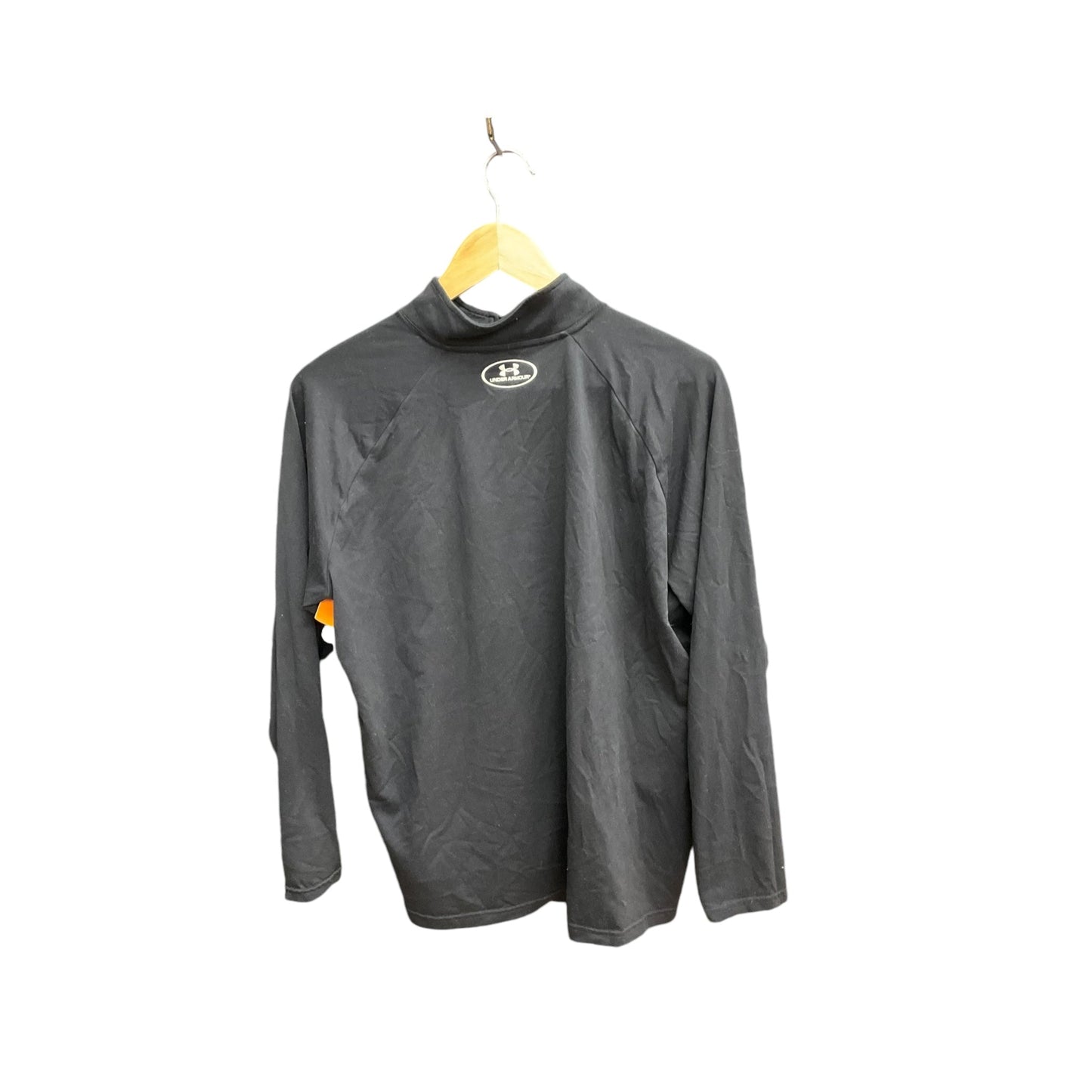 Athletic Jacket By Under Armour In Black, Size: L