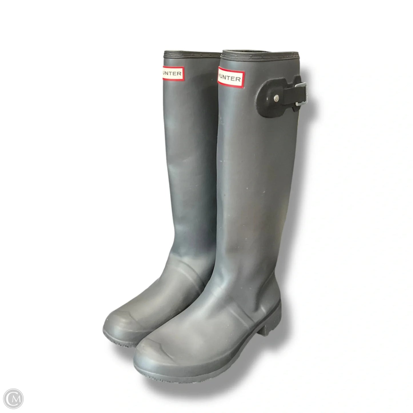 Boots Rain By Hunter In Grey, Size: 10