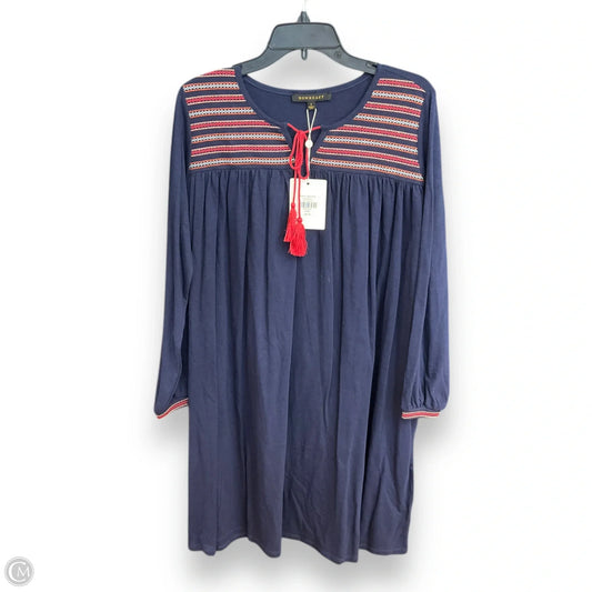 Dress Casual Midi By Downeast In Navy, Size: S