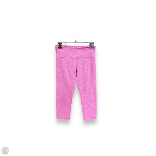 Athletic Capris By Lululemon In Purple, Size: 6