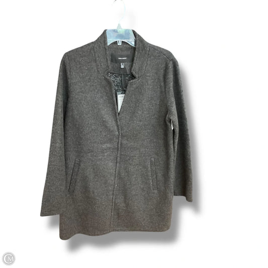 Coat Wool By Vero Moda In Grey, Size: Xl