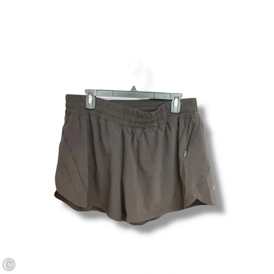 Athletic Shorts By Lululemon In Black, Size: 16