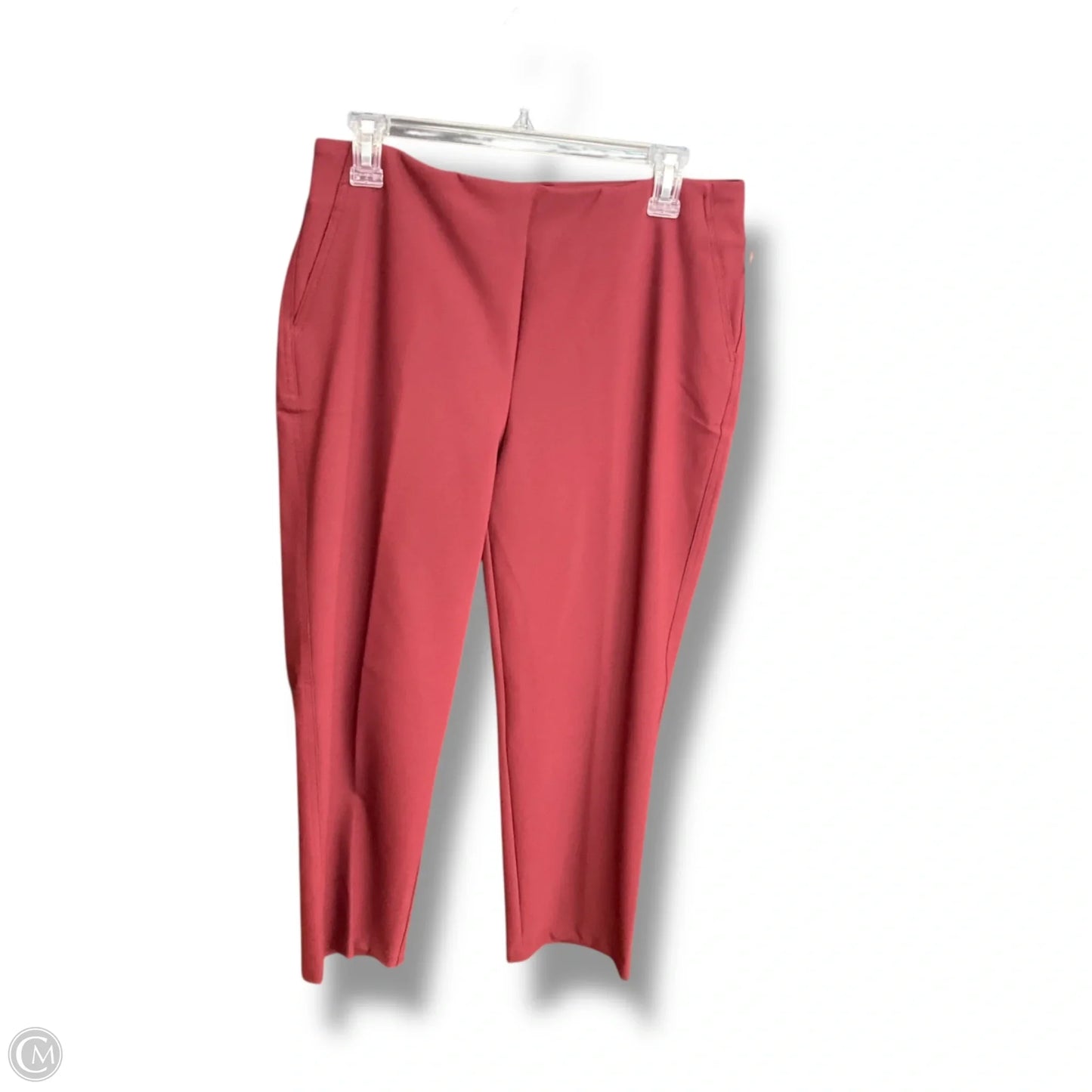 Pants Cropped By Rachel Zoe In Maroon, Size: 8