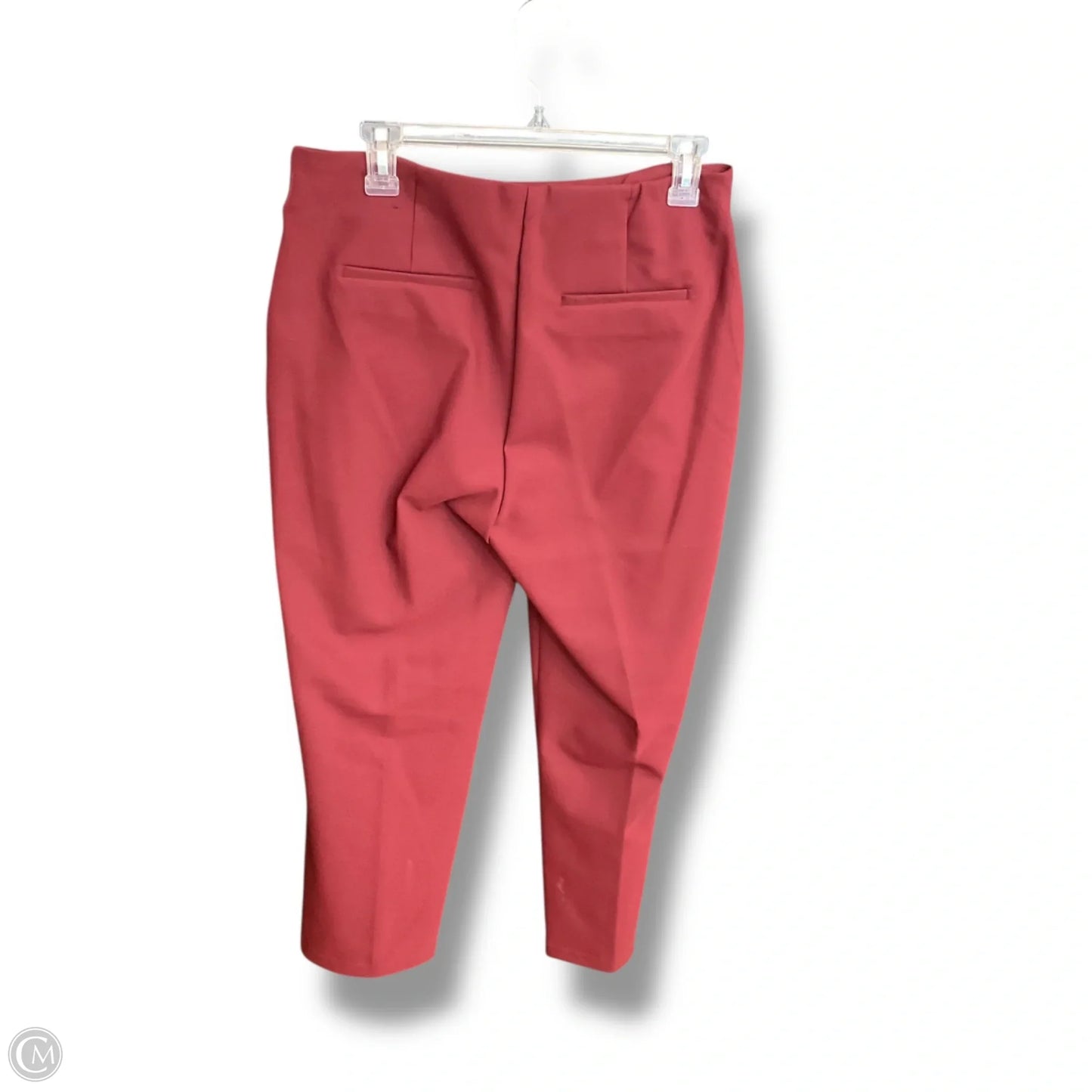 Pants Cropped By Rachel Zoe In Maroon, Size: 8