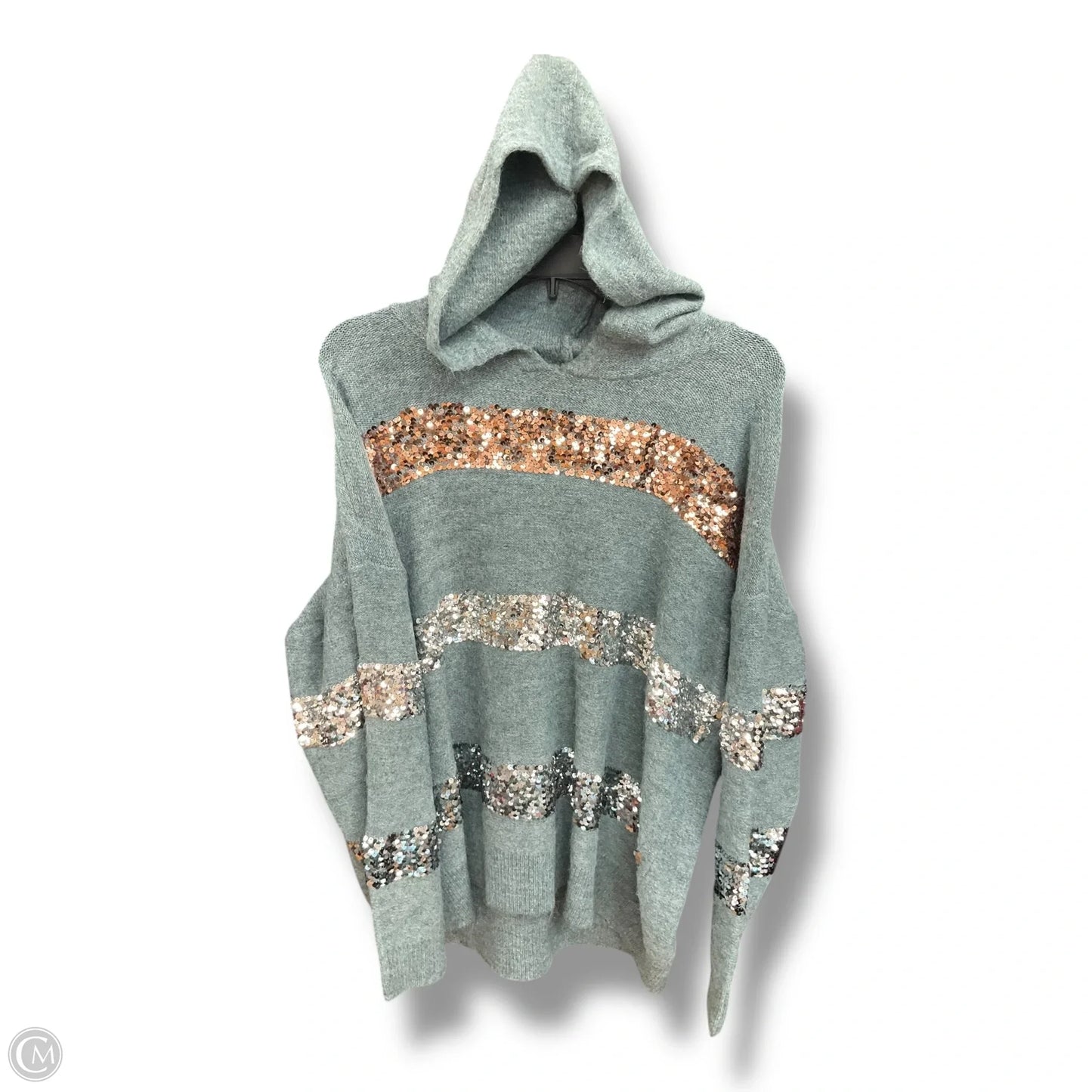 Sweater By Nine West Apparel In Teal, Size: Xl